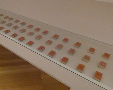 array of matchbooks