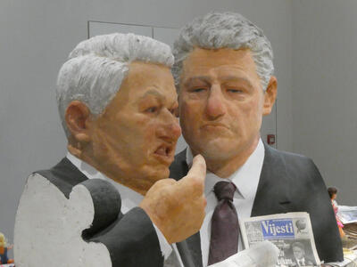 boris yeltsin and bill clinton
