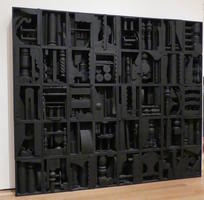 black metallic sculpture black metallic sculpture