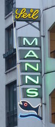 signage fish market