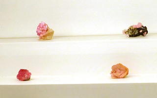 Pink crystals