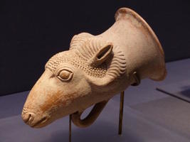 6th to 5th century BCE ibex head 6th to 5th century BCE ibex head