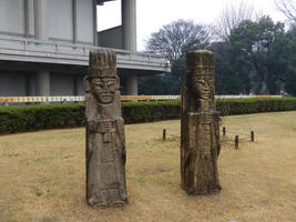 statuary outside national museum statuary outside national museum