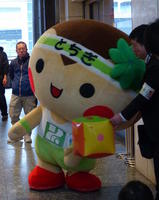 mascot in costume mascot in costume