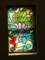 stained glass bird stained glass bird
