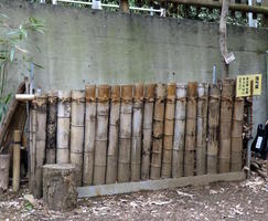 bamboo fence bamboo fence