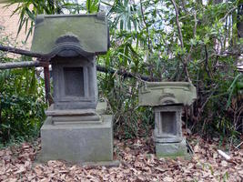 large and small old shrines large and small old shrines