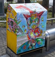 painted utility box painted utility box