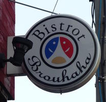 signage bistrot brouhaha signage bistrot brouhaha