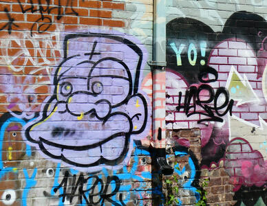 man with buck teeth
