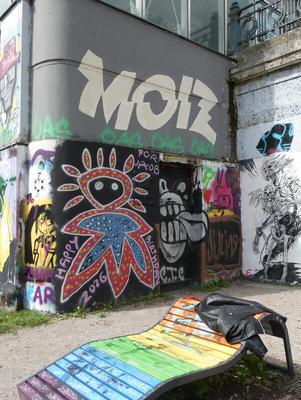Abstract graffiti